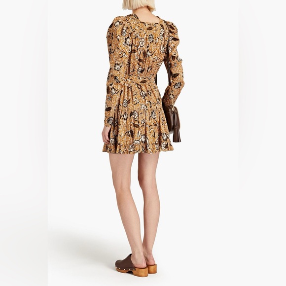 Ulla Johnson Nailah Print Batik Dress in Amber - Picture 4 of 12